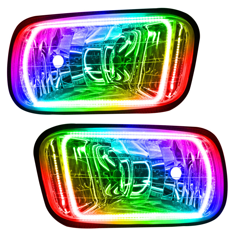 ORACLE Lighting Oracle Dodge Ram 09-13 LED Fog Halo Kit - ColorSHIFT