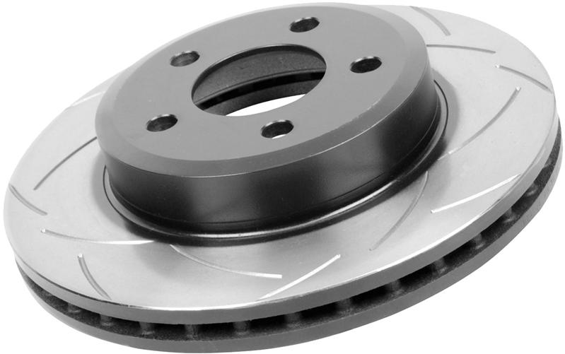 DBA 03-09 Toyota 4Runner Rear Slotted Street Series Rotor