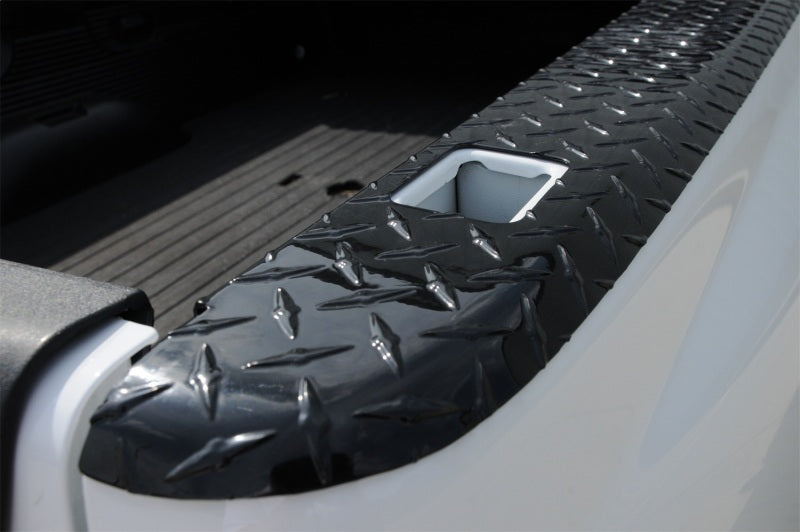 Dee Zee 02-09 Dodge Ram Bed Cap Wrap W/Stake Pockets Black-Tread Aluminum 8Ft Bed