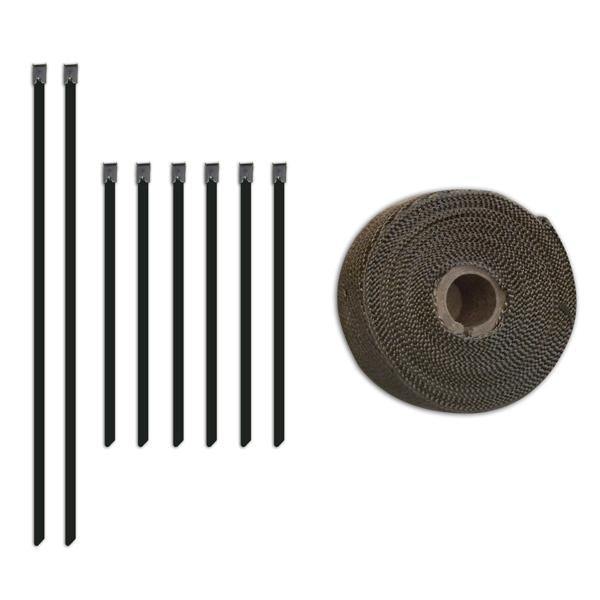 Mishimoto Set of Six 6in & Two 14in Stainless Steel Locking Ties