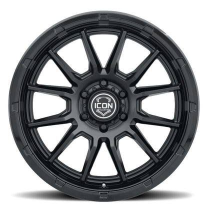 ICON Alloys Cajon 20x9 / 6x135 / 16mm / 5.625in BS Double Black Wheel
