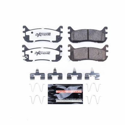 PowerStop Power Stop 97-03 Ford Escort Rear Z26 Extreme Street Brake Pads w/Hardware