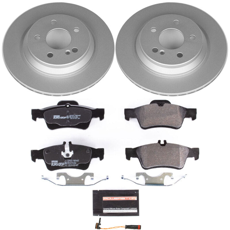 PowerStop Power Stop 03-06 Mercedes-Benz S500 Rear Euro-Stop Brake Kit