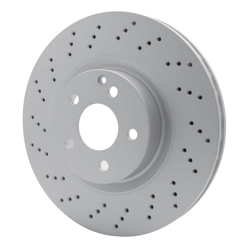 DFC 07-13 Mercedes-Benz S400 (USA) Front Drilled GeoSPEC Coated Rotor