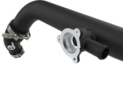 aFe 21-23 Ford Bronco V6-2.7Ltt BladeRunner Alum Hot & Cold Charge Pipe Kit - Black