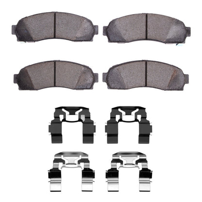 R1 Concepts R1 01-05 Ford Explorer Sport Trac Front Performance Off-Road/Tow Brake Pads & Hardware Kit