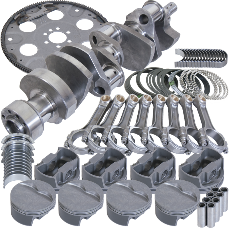 Eagle Chevy LT1350 1Pc 3.750in Crank 5.700in I-Beam Rod 4.060in Pistons 153 Tth FP Balanced Assembly