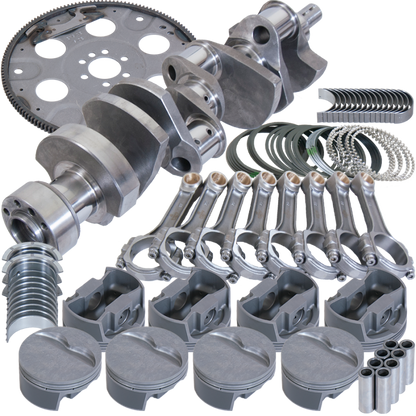 Eagle Chevy LT1350 1Pc 3.750in Crank 5.700in I-Beam Rod 4.060in Pistons 153 Tth FP Balanced Assembly