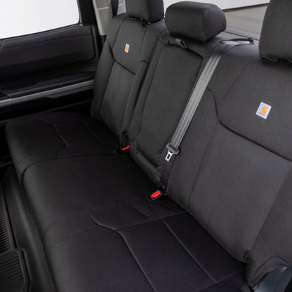 Covercraft 18-24 Ford Expedition Carhartt Super Dux PrecisionFit Third Row Seat Covers - Blk