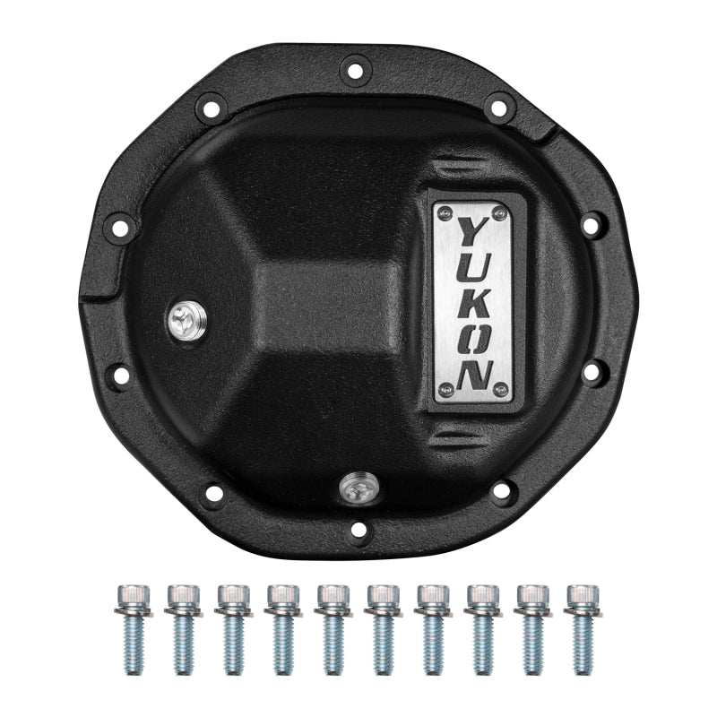 Yukon Gear & Axle Yukon Gear Hardcore Nodular Iron Cover for Rear GM 8.6in w/8mm Cover Bolts