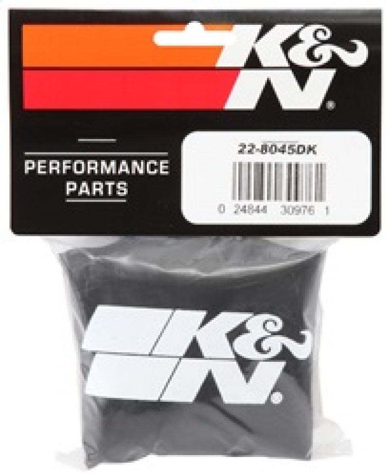 K&N Engineering K&N 6in ID x 6inH Closed Top Black Drycharger Air Filter Wrap
