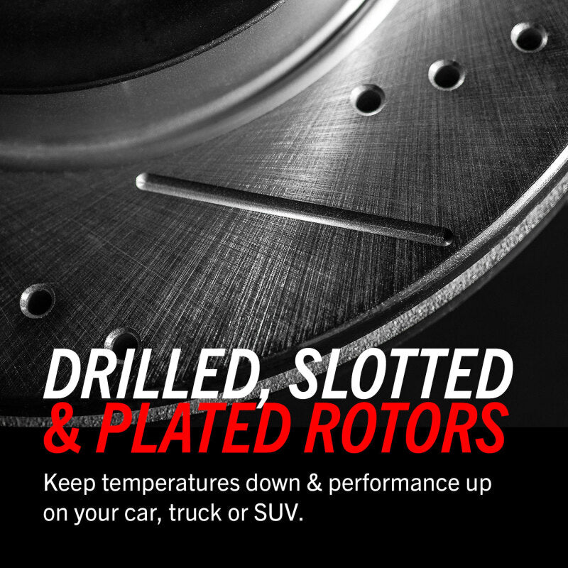 PowerStop Power Stop 05-06 Infiniti QX56 Front Evolution Drilled & Slotted Rotors - Pair