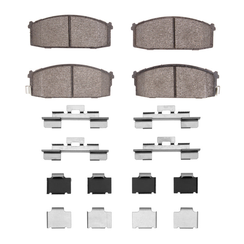 R1 Concepts R1 87-88 Nissan 200SX Front Optimum OE Pads & Hardware Kit