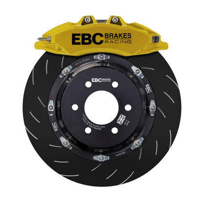 EBC Racing 08-21 Nissan 370Z Yellow Apollo-6 Calipers 355mm Rotors Front Big Brake Kit