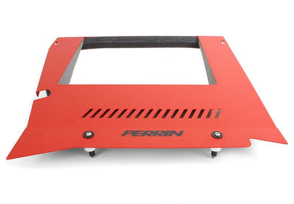 Perrin Performance PERRIN 15-21 Subaru WRX Engine Cover Kit (Intercooler & Pulley Covers Incl.) - Red
