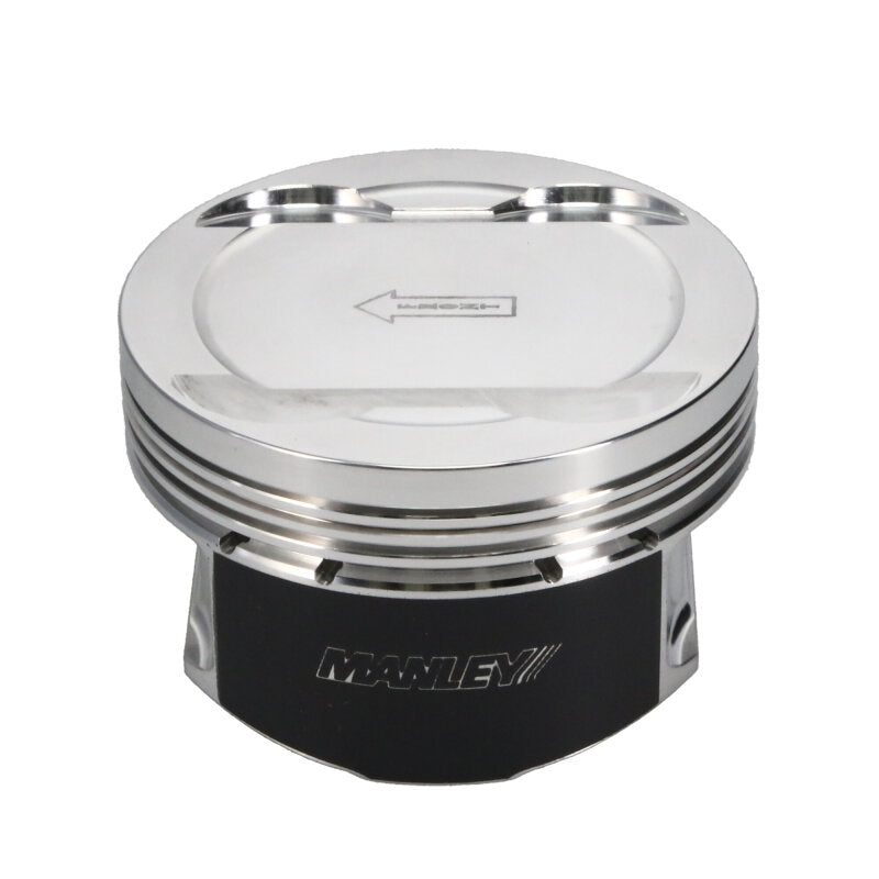 Manley Performance Manley Ford 3.7L Cyclone 3.780in Bore -5.0cc Dish  (9.5:1 Comp) Coated Piston Set