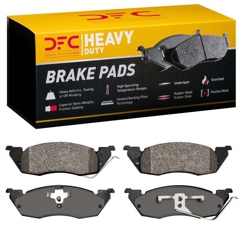 DFC 91-98 Dodge Dakota 4WD Front Heavy Duty Pads - Semi Metallic