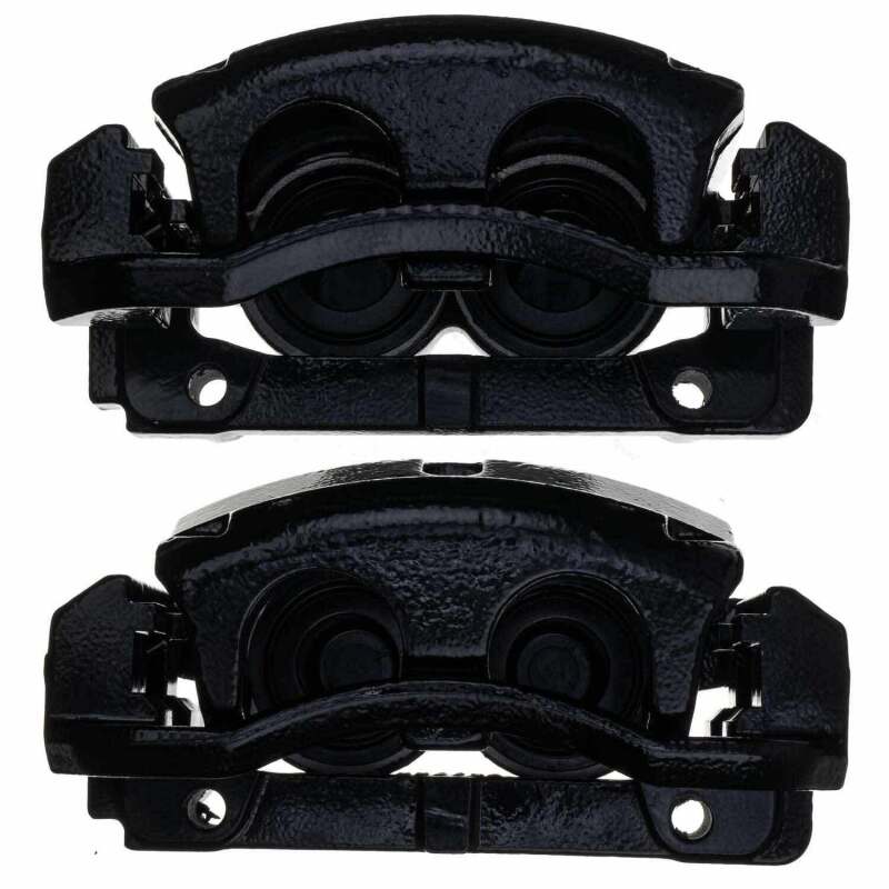 PowerStop Power Stop 04-05 Ford F-150 Front Black Caliper - Pair w/Bracket