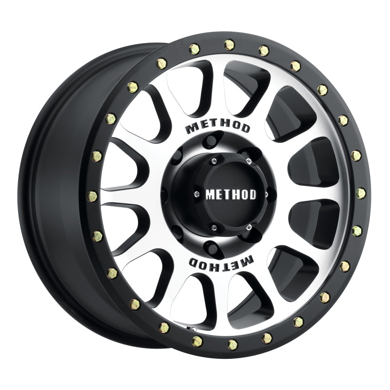 Method Wheels Method MR305 NV 17x8.5 0mm Offset 8x6.5 130.81mm CB Machined/Black Street Loc Wheel