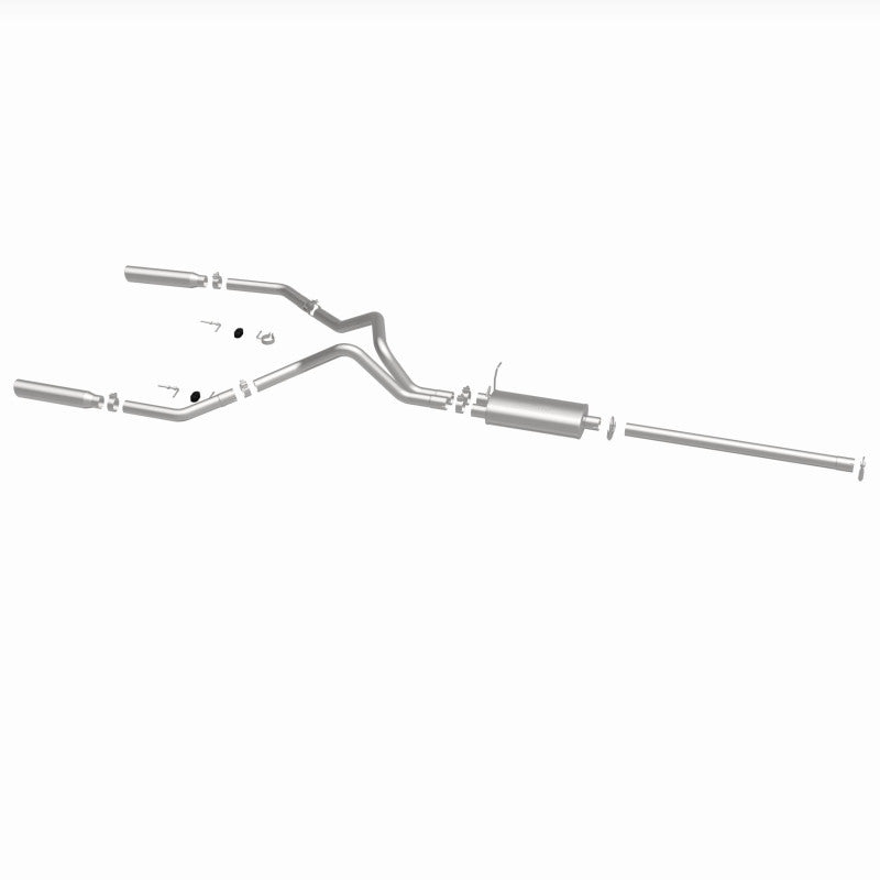 MagnaFlow Sys C/B 99 Ford F-Series Dual Exit