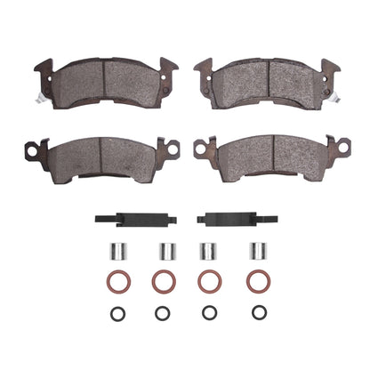 R1 Concepts R1 1967-2002 Buick Centurion Front R1 Super Duty Pads & Hardware Kit