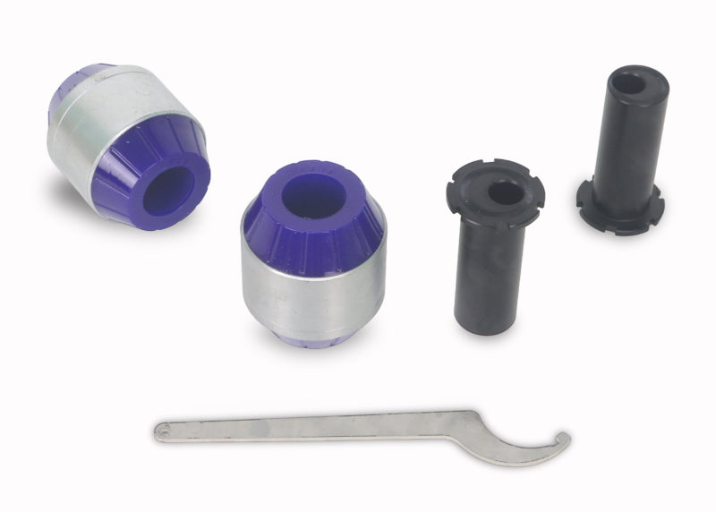 SuperPro 2015 Ford Mustang EcoBoost Premium Front Radius Arm Caster Adjustable Bushing Set