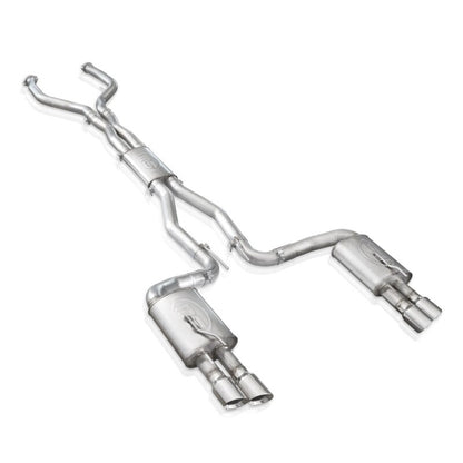 Stainless Works 2008-09 Pontiac G8 GT 3in Catback System X-Pipe Turbo Chambered Muffler 3.5in Tips