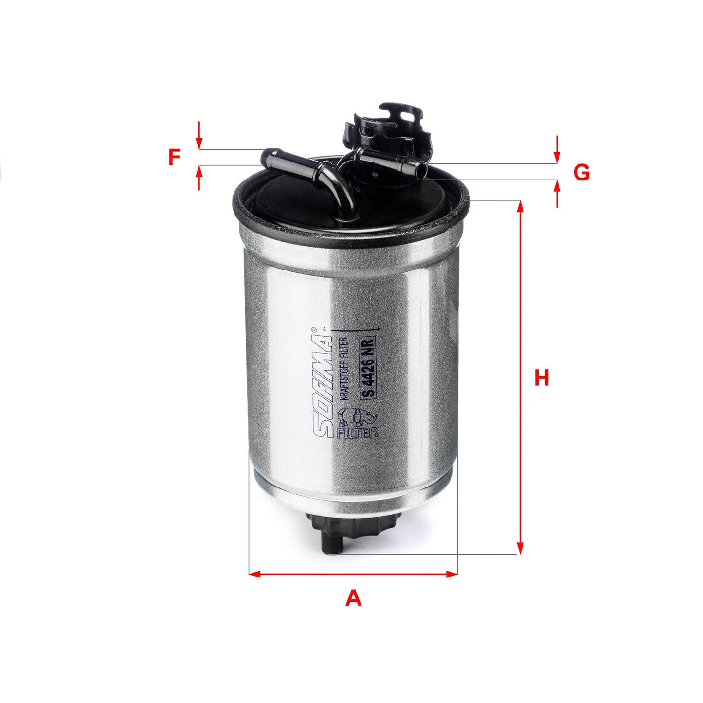 SOFIMA S4426NR Fuel Filter