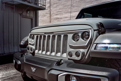 ORACLE Lighting Oracle VECTOR Series Full LED Grille - Jeep Wrangler JL/JT - NA