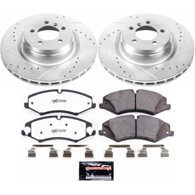 PowerStop Power Stop 10-12 Land Rover Range Rover Front Z36 Truck & Tow Brake Kit