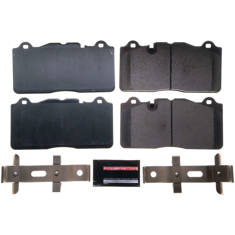 PowerStop Power Stop 14-15 Chevrolet Camaro Front Z17 Evo Ceramic Brake Pad w/Hardware