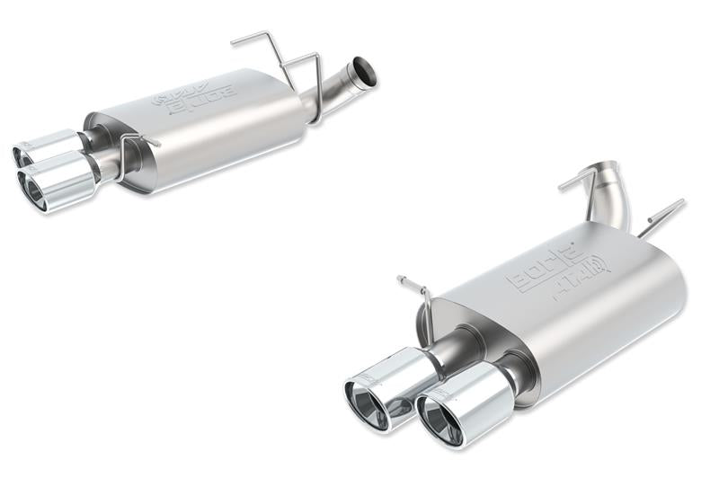 Borla 13-14 Mustang Shelby GT500 GT 5.8L V8 RWD Dual Split Rear Exit ATAK Exhaust Rear Section Only