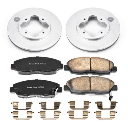 PowerStop Power Stop 1997 Acura CL Front Z17 Evolution Geomet Coated Brake Kit