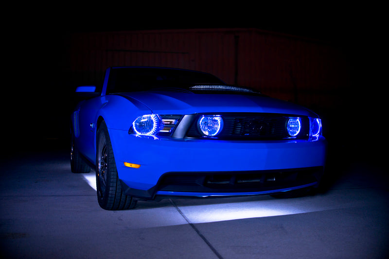 ORACLE Lighting Oracle Ford Mustang GT/V6 10-12 Halo Kit - ColorSHIFT w/ Simple Controller