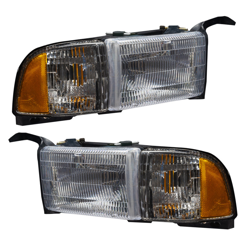 ORACLE Lighting Oracle 94-02 Dodge Ram Pre-Assembled Halo Headlights - White
