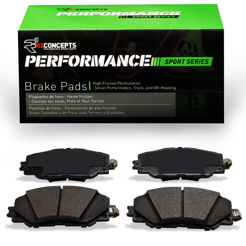 R1 Concepts R1 06-19 Toyota Rav4 Hybrid Front Performance Sport Brake Pads