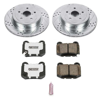 PowerStop Power Stop 05-07 Subaru Impreza Rear Z26 Street Warrior Brake Kit