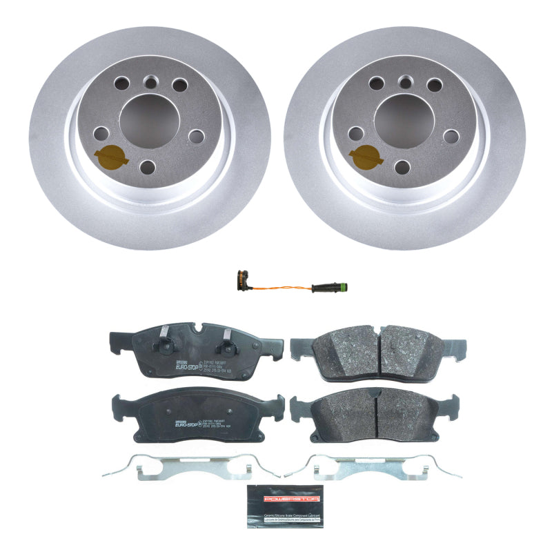 PowerStop Power Stop 2018 Mercedes-Benz GLE350 Front Euro-Stop Brake Kit
