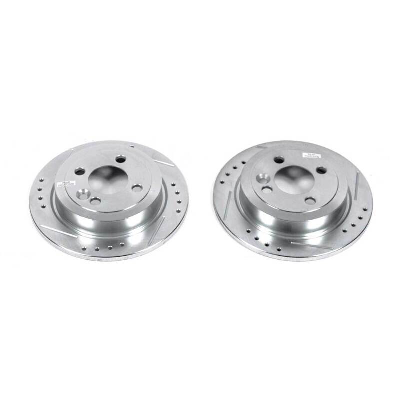 PowerStop Power Stop 07-16 Mini Cooper Rear Evolution Drilled & Slotted Rotors - Pair