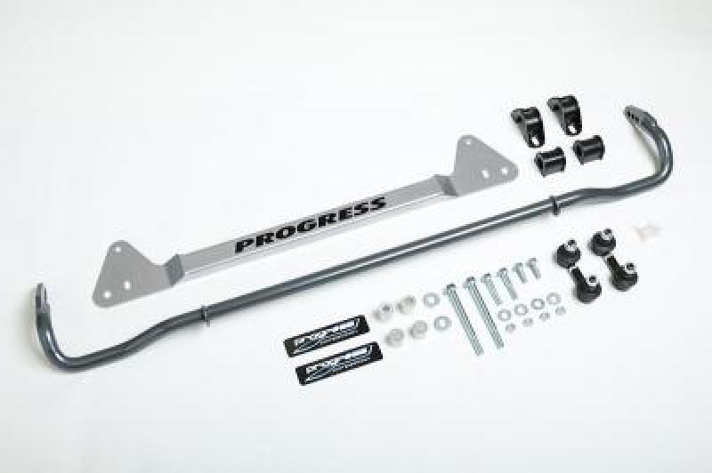 Progress Technology Progress Tech 92-95 Honda Civic Rear Sway Bar (22mm - Adjustable) Incl Bar Brace and Adj End Links