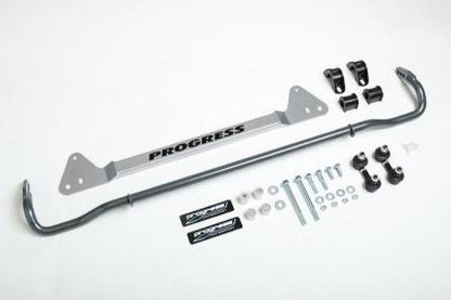 Progress Technology Progress Tech 92-95 Honda Civic Rear Sway Bar (22mm - Adjustable) Incl Bar Brace and Adj End Links