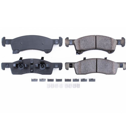 PowerStop Power Stop 03-06 Ford Expedition Front Z17 Evolution Ceramic Brake Pads w/Hardware