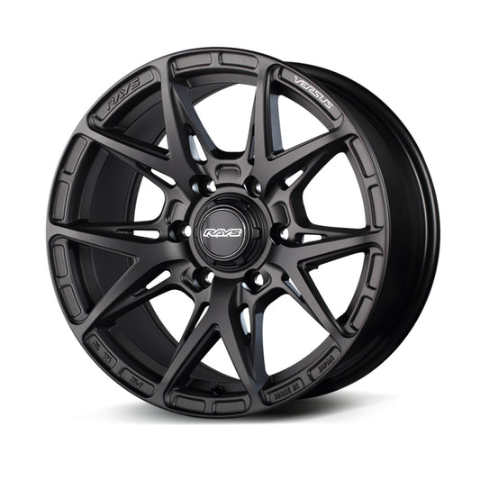 Versus VV21SX 17X8.0 +00 6x139.7 Matte Super Dark Gunmetal