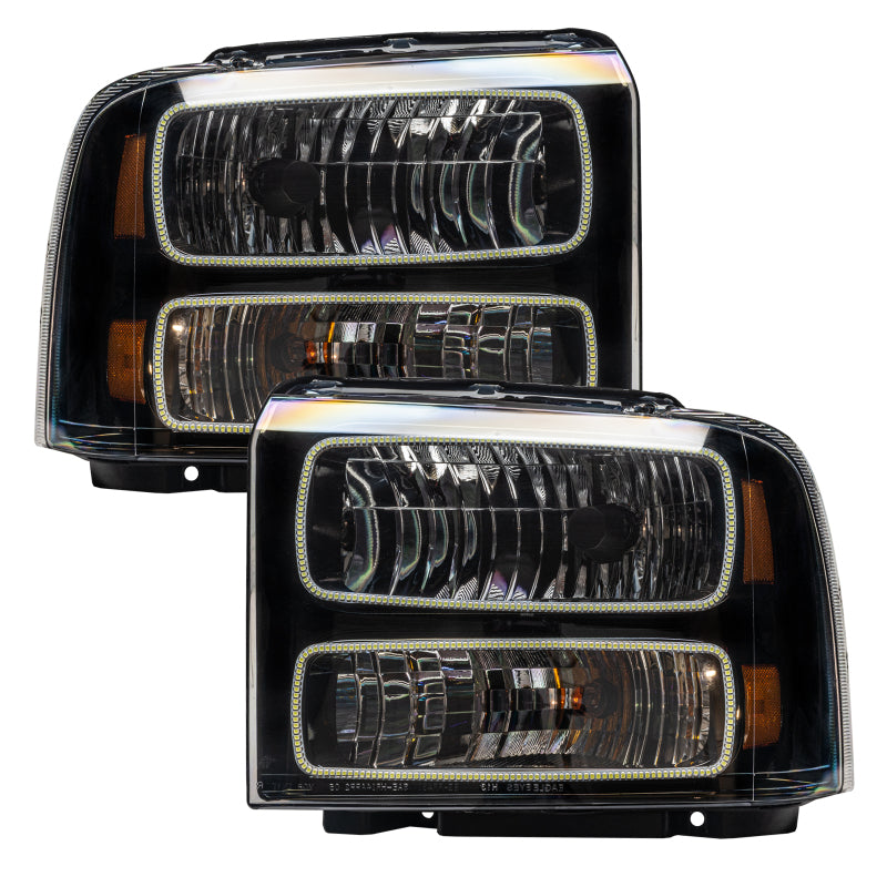 ORACLE Lighting Oracle 05-07 Ford F-250/350 SMD HL - Black - ColorSHIFT