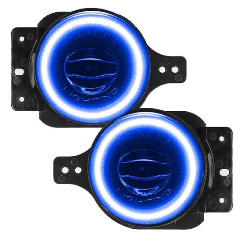 ORACLE Lighting Oracle Jeep Wrangler JL/Gladiator JT Sport High Performance W LED Fog Lights - Blue