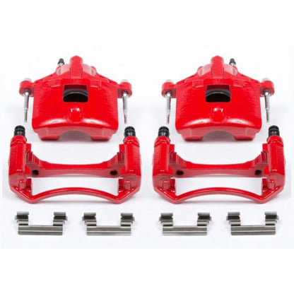PowerStop Power Stop 97-05 Buick Century Front Red Calipers w/Brackets - Pair