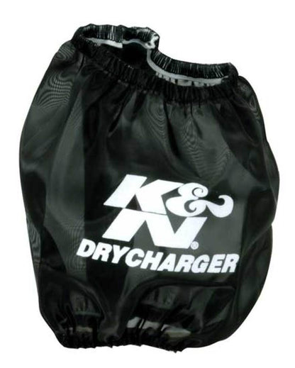 K&N Engineering K&N Drycharger Air Filter Wrap-Round Tapered Black 4.75in Base ID x 4.5in Top ID x 4.75in H