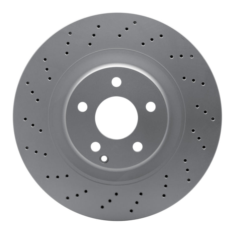 DFC 01-06 Mercedes-Benz CL55 AMG Front Drilled GeoSPEC Coated Rotor