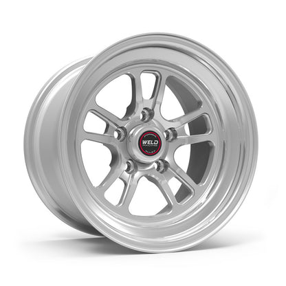 Weld S70 RT-S 15x9in / 5x114.3 BP / 6.5in. BS - Polished Center - Polished Shell Wheel