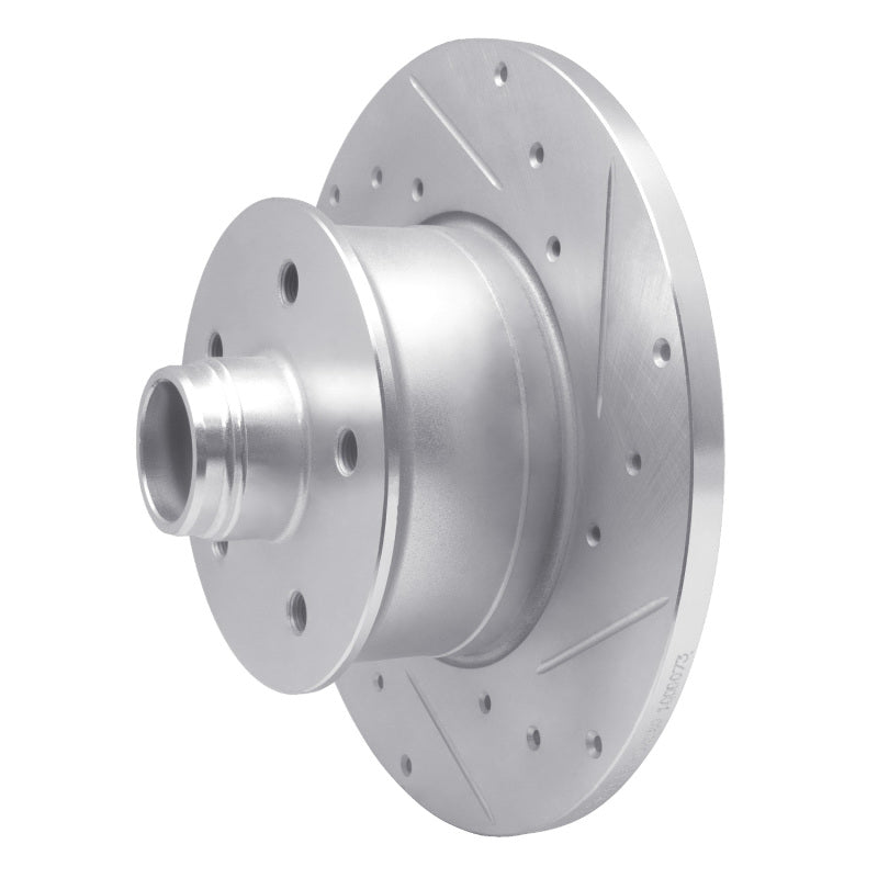 R1 Concepts R1 79-85 Volkswagen Type 2 Front Right Drilled & Slotted Silver Brake Rotor